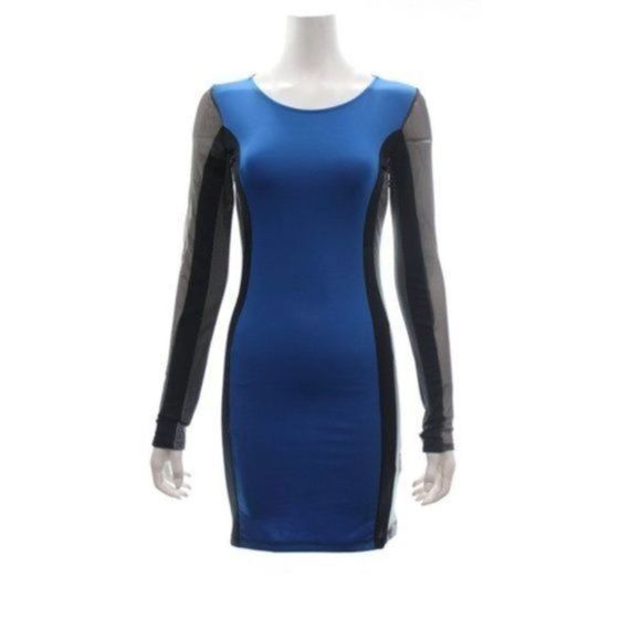 ARMANI EXCHANGE BODYCON MINI DRESS SIZE MEDIUM NEW - Picture 1 of 5